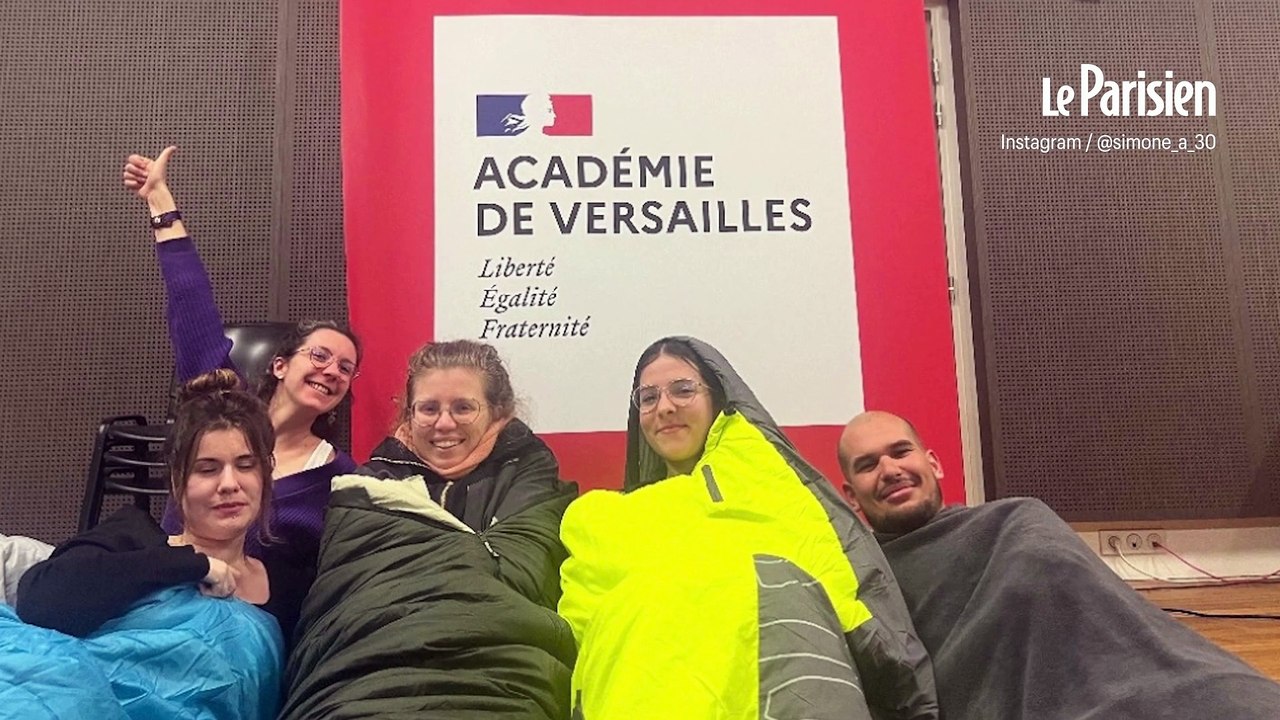 Des profs campent au rectorat pour obtenir plus de moyens