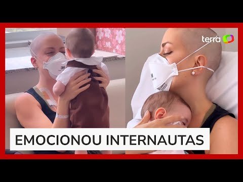 Fabiana Justus mostra reencontro emocionante com o filho de 6 meses em hospital: 'Que saudade'