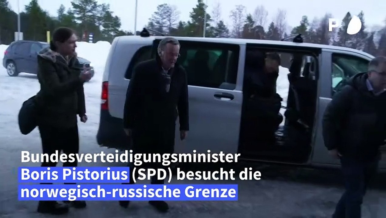 Pistorius besucht norwegisch-russische Grenze