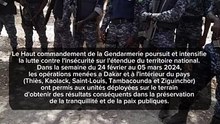 Sécurisation nationale : 675 individus interpellés par la Gendarmerie
