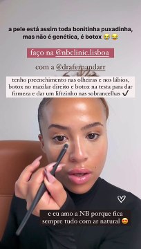 Lara Moniz sobre procedimentos estéticos