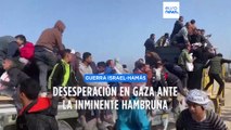 Desesperación ante la hambruna que mata a los palestinos en Gaza