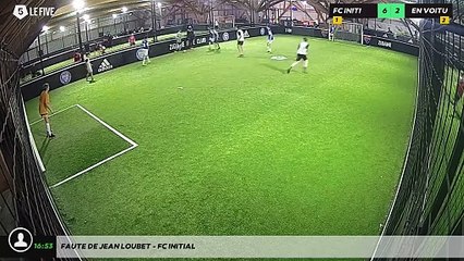 Faute de Jean LOUBET - FC INITIAL
