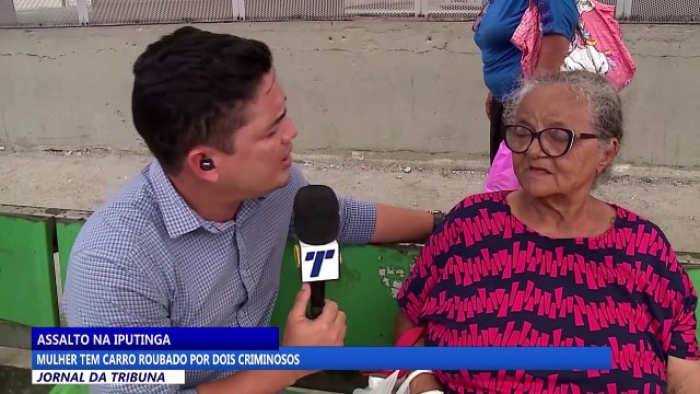 Mulher tem carro roubado por dois criminosos