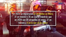 Cifra de atropellos en Juárez alarma a las autoridades; buscan poner freno a los accidentes