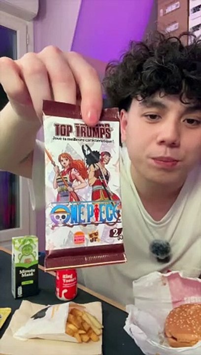 Je teste le menu enfant Burger King !