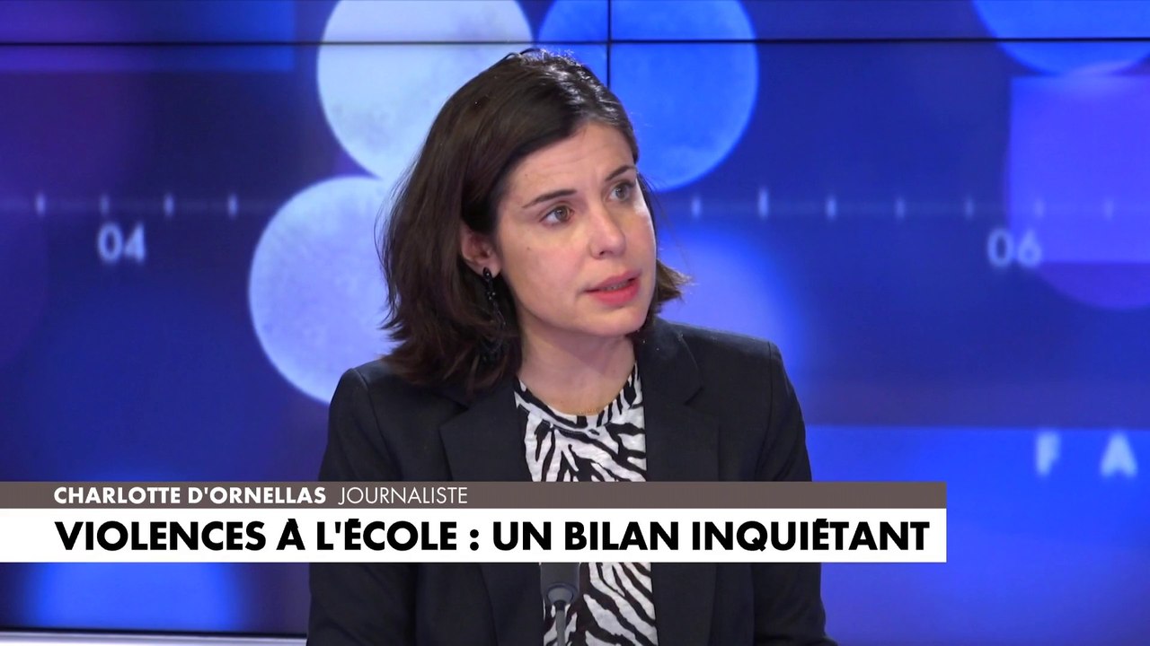 Charlotte d’Ornellas sur les violences dans les établissements scolaires : «Vous avez les alertes attentats, vous avez désormais les alertes rixes»