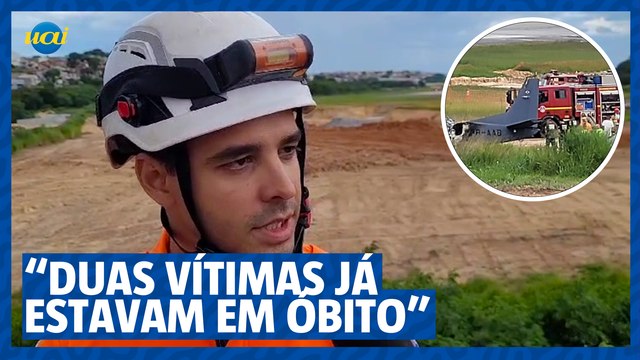 Ao chegarmos, encontramos duas vítimas em óbito , diz tenente do Corpo de Bombeiros