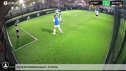 Faute de Théophile MILLET - FC INITIAL