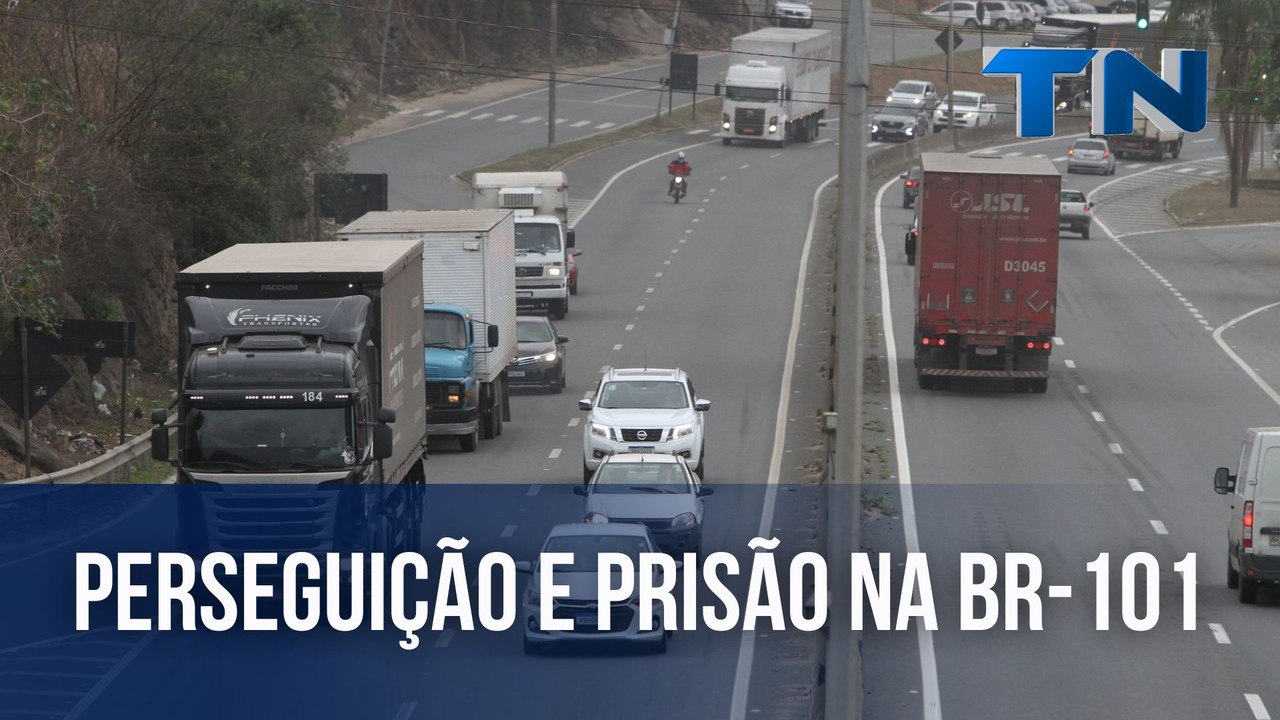 Perseguição e prisão na BR-101