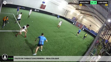 Faute de Thibaut Dias Pereira - REALCOLIQUE