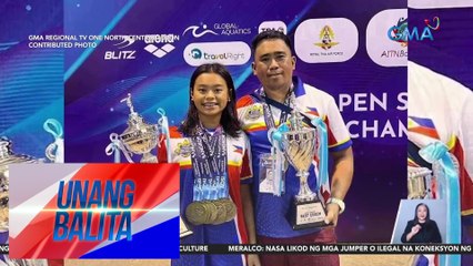 16-year old Pinay swimmer Triza Tabamo, nanalo ng 9 gold medals sa Bangkok, Thailand | UB