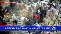 La Victoria: delincuentes se llevan 20 mil soles durante asalto a comerciantes de fruta