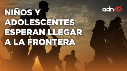 Aumento de niños y adolescentes migrantes que esperan el paso de la "Bestia"
