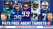 Bedard's TOP Patriots Free Agent TARGETS | Greg Bedard Podcast