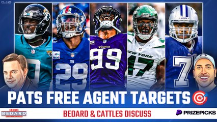 Bedard's TOP Patriots Free Agent TARGETS | Greg Bedard Podcast