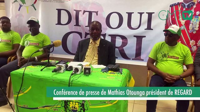 [#Reportage] Gabon : conférence de presse de Mathias Otounga président de REGARD