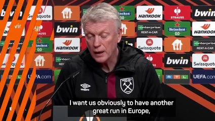 Moyes eyes more West Ham success in Europe