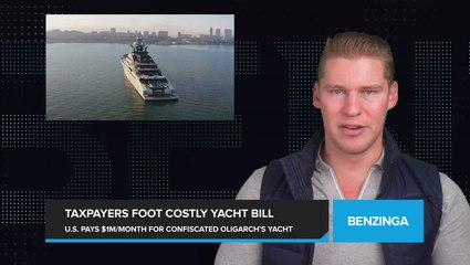 U.S. Taxpayers Foot $1 Million Monthly Bill for Confiscated Russian Oligarch's Luxury Yacht