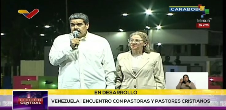 Pdte. Nicolás Maduro: “Pido las bendiciones para el pueblo de Venezuela”