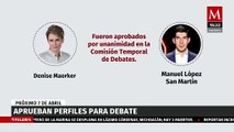 Denise Maerker y Manuel López San Martín moderarán el primer debate presidencial