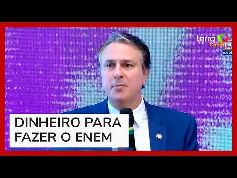 Alunos do 3º ano vão receber dinheiro para fazer Enem