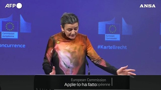 L'Ue annuncia una multa record ad Apple, 1,8 miliardi per la musica in streaming