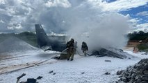 Tragédia em BH: Avião da Polícia Federal cai após decolagem, deixando dois agentes mortos