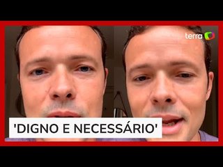 Ex-protagonista de 'Malhação' vende frango assado no RJ: 'Está apertado para todo mundo'