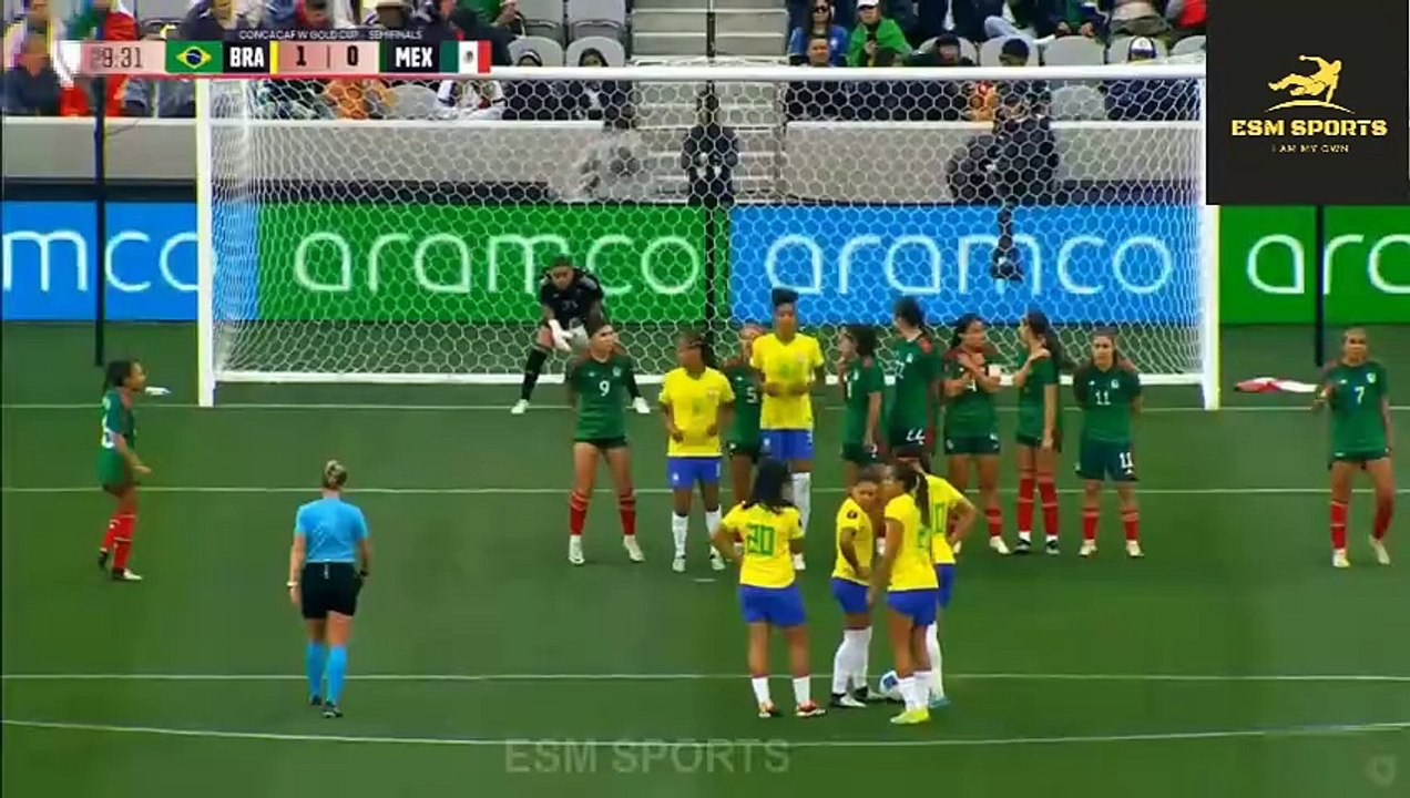 Brazil vs Mexico 30 Full Match Highlights Concacaf Women's Gold Cup