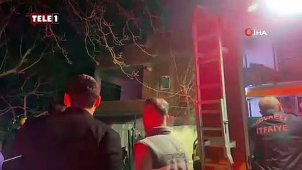 Ailesinin yaşadığı daireyi ateşe verdi, bir kişi sinir krizi geçirdi