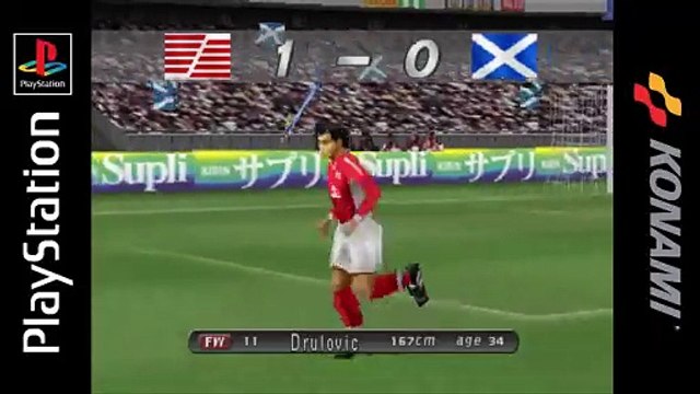 Benfica vs. Rangers | PS1 Winning Eleven 2002