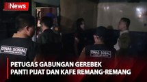 Petugas Gabungan Amankan 8 PSK saat Razia Panti Pijat dan Kafe Remang-Remang di Kalimalang