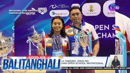 16-year old Swimmer Triza Tabamo, wagi ng 9 gold medals sa 2024 Asian Open School Invitational Swimming Championship | BT