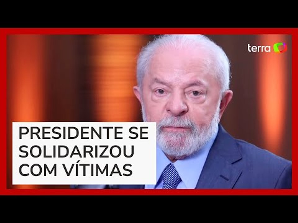 Lula anuncia ajuda do governo federal para cidades atingidas por ciclone no RS