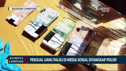 Jual Uang Palsu di Media Sosial, Pelaku Ditangkap Polisi!