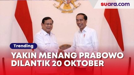 Sudah Yakin Menang, Prabowo: Insya Allah Saya Dilantik 20 Oktober