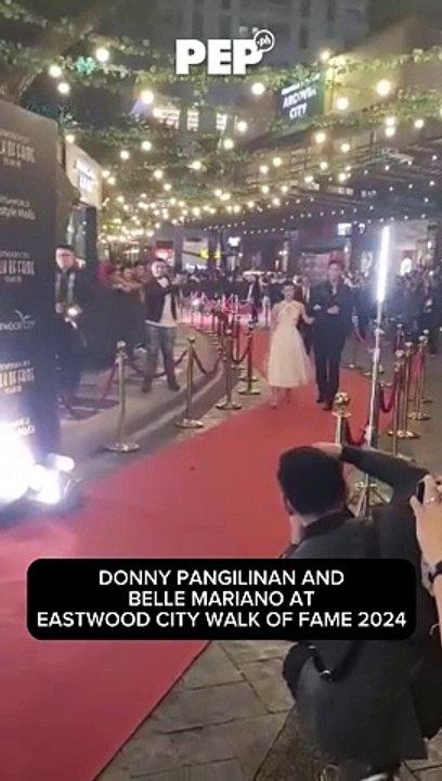 DonBelle at the Eastwood City Walk of Fame