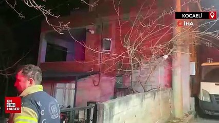 Kocaeli'de bir kişi ailesinin yaşadığı daireyi benzin döküp ateşe verdi
