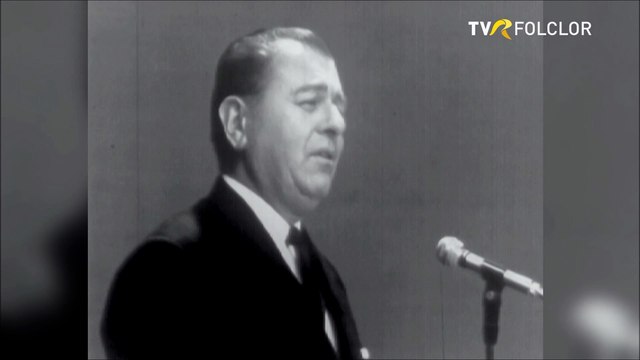 Emil Gavris - Tot asa-mi zice dorul (Tezaur folcloric - arhiva TVR)