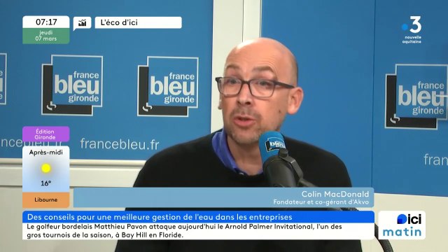 Colin McDonald, fondateur et co-gérant d'Akvo