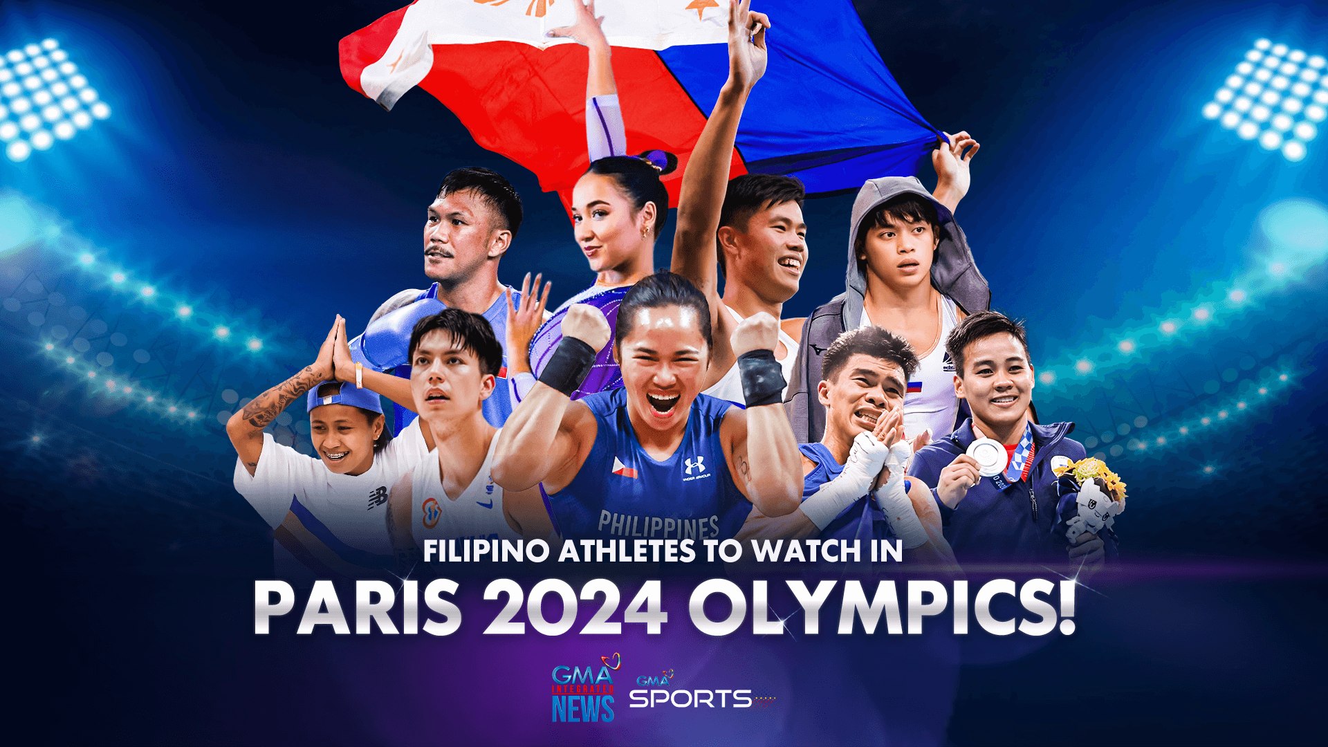 ⁣Filipino athletes to watch in Paris 2024 Olympics! | GMA AI Sports Series