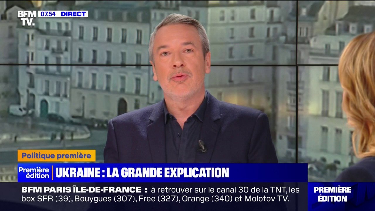 ÉDITO - Guerre en Ukraine: Emmanuel Macron réunit les chefs de parti de l'opposition "pour partager un certain nombre d'informations"