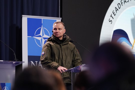 Prezydent Andrzej Duda. Manewry Dragon-24