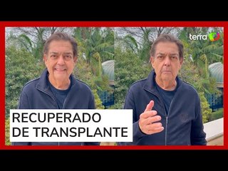 Faustão grava vídeo após receber alta de hospital: 'Agradecimento eterno a cada um de vocês'