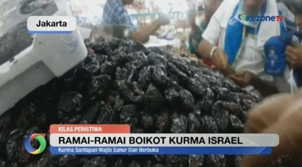 Ramai! Seruan Boikot Kurma Israel Jelang Bulan Ramadhan