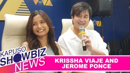 Kapuso Showbiz News: Jerome Ponce and Krissha Viaje, ano ang real score?