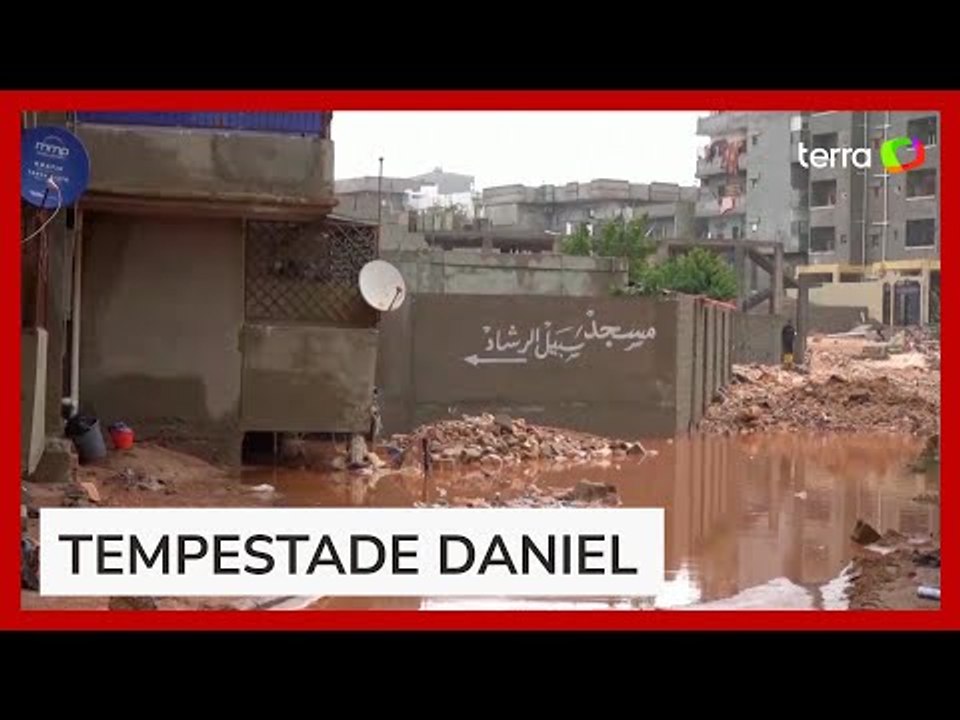 Líbia pede ajuda internacional após tempestade causar enchentes e devastar cidades no país