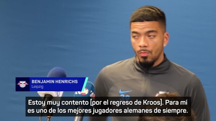 Скачать видео: Henrichs sobre Kroos y Vinicius