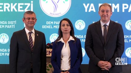 CHP’de DEM Parti krizi: Özel 'sürçülisan', aday Köksal 'DEM'lilerle yönetmeyeceğim' dedi